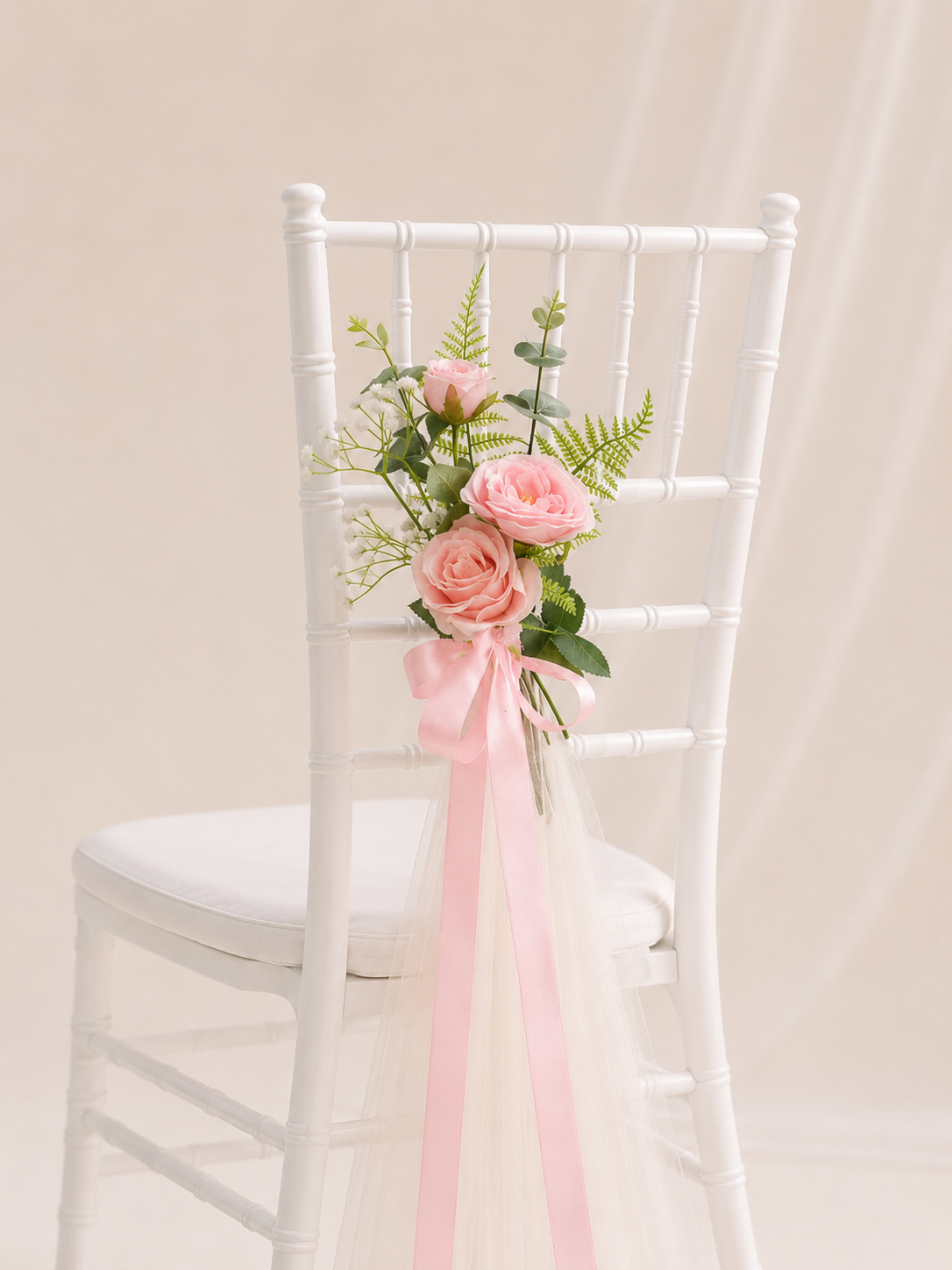 pink aisle chair floral decorations pink aisle chair floral decorations