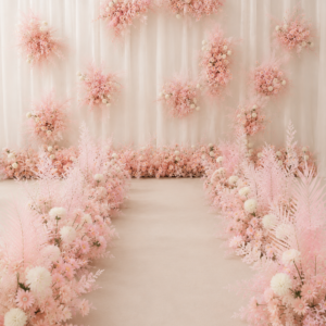 pink floral set