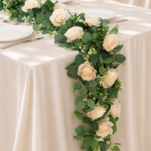 champagne eucalyptus garland