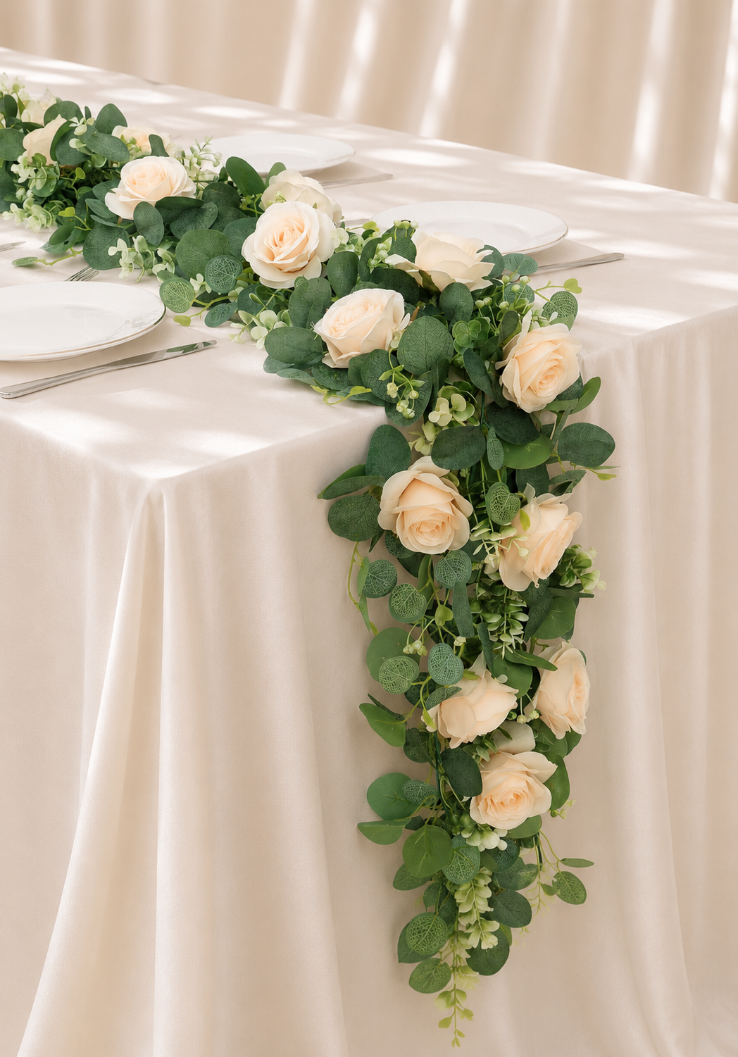champagne eucalyptus garland champagne eucalyptus garland