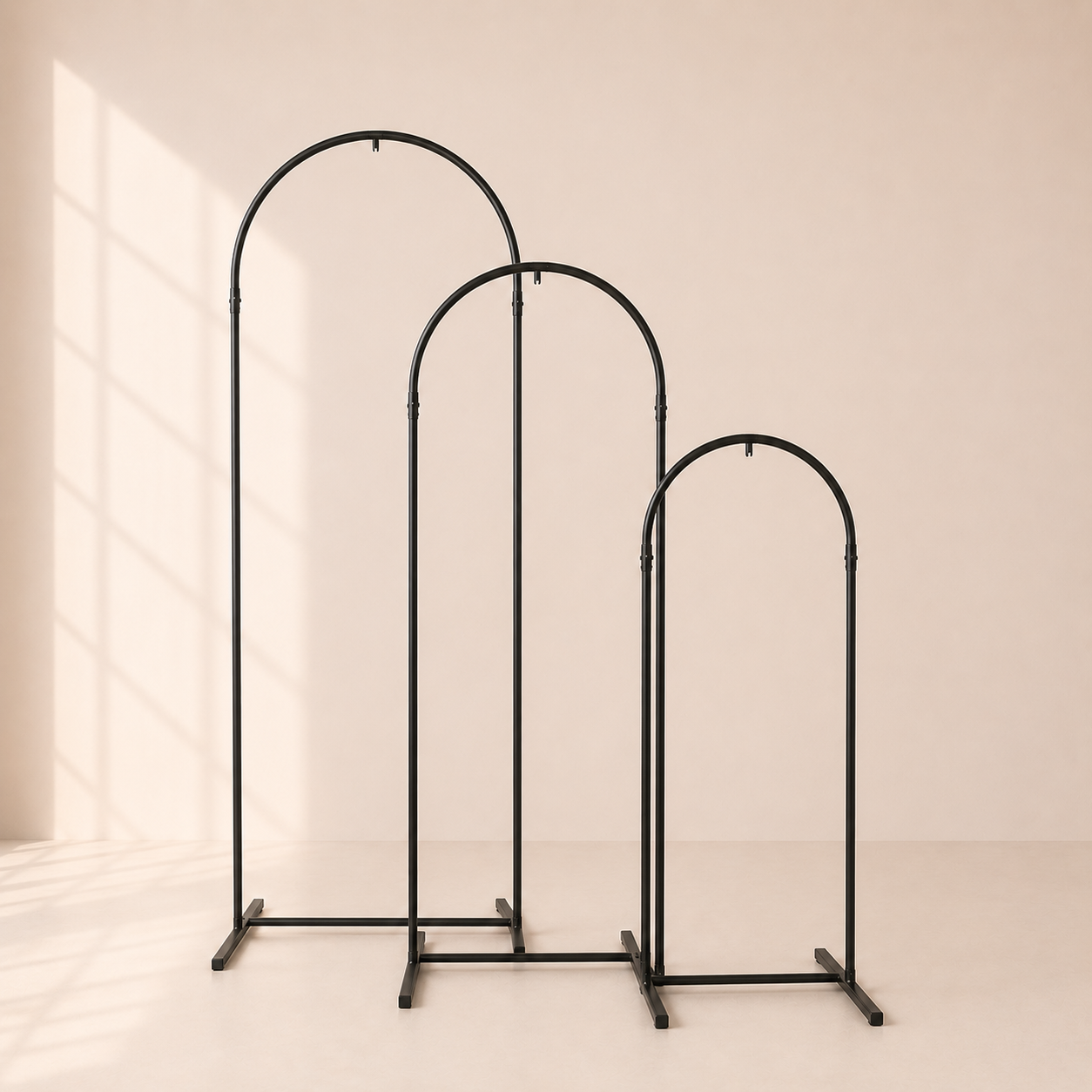 black arch frame set (set of 3) black arch frame set (set of 3)